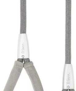 Frisco Outdoor Woven Jacquard Nylon Dog Collar, Forest Green, Medium - Neck: 14-20-in, Width: 3/4-in + Ultra Reflective Rope Leash With Padded Handle, Stone Gray, 6 - ft -Frisco Sales 2024 319472 PT6. SY630 V1631153195