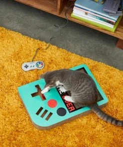 Frisco Retro Game Over Scratcher Cat Toy + Retro Game On Plush Squeaky Dog Toy -Frisco Sales 2024 319492 PT3. SY630 V1630617393