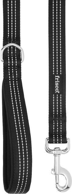 Frisco Traffic Leash with Padded Handles & Poop Bag Dispenser, Black, Length: 6ft, Width: 1-in + Refill Dog Poop Bags, Scented, 120 count 5 Frisco Traffic Leash with Padded Handles & Poop Bag Dispenser, Black, Length: 6ft, Width: 1-in + Refill Dog Poop Bags, Scented, 120 count - Image 3