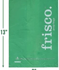 Frisco Traffic Leash with Padded Handles & Poop Bag Dispenser, Blue, Length: 4-ft, Width: 1-in + Refill Dog Poop Bags, Scented, 120 count -Frisco Sales 2024 319514 PT6. SY630 V1630629095