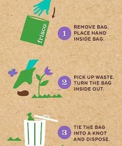 Frisco Traffic Leash with Padded Handles & Poop Bag Dispenser, Pink, Length: 4-ft, Width: 1-in + Refill Dog Poop Bags, Scented, 120 count -Frisco Sales 2024 319518 PT8. SY630 V1630624001