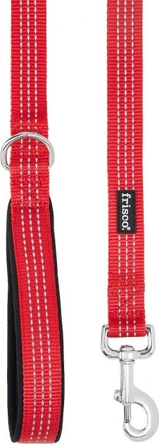 Frisco Traffic Leash with Padded Handles & Poop Bag Dispenser, Red, Length: 4-ft, Width: 1-in + Refill Dog Poop Bags, Scented, 120 count 5 Frisco Traffic Leash with Padded Handles & Poop Bag Dispenser, Red, Length: 4-ft, Width: 1-in + Refill Dog Poop Bags, Scented, 120 count - Image 3