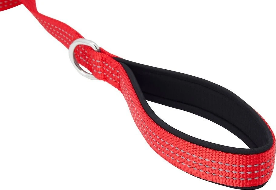 Frisco Traffic Leash with Padded Handles & Poop Bag Dispenser, Red, Length: 4-ft, Width: 1-in + Refill Dog Poop Bags, Scented, 120 count 6 Frisco Traffic Leash with Padded Handles & Poop Bag Dispenser, Red, Length: 4-ft, Width: 1-in + Refill Dog Poop Bags, Scented, 120 count - Image 4