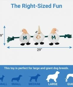 Frisco Mother's Day Gnomes Plush with Rope Squeaky Dog Toy 6 Frisco Mother's Day Gnomes Plush with Rope Squeaky Dog Toy -Frisco Sales 2024 327037 PT1. SY630 V1647618088