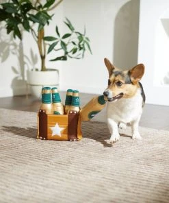 Frisco Beer Plush Squeaky Dog Toy, 7 count -Frisco Sales 2024 327049 PT3. SY630 V1648667333