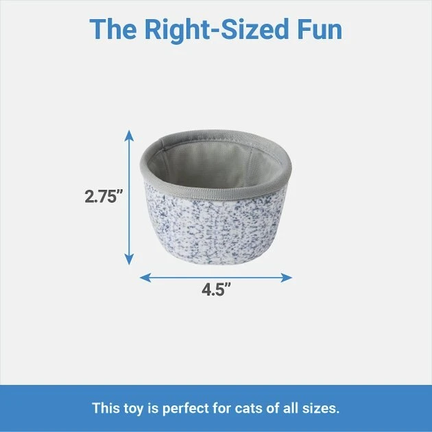 Frisco Guacamole Bowl Cat Toy with Catnip, Medium, 4 count 5 Frisco Guacamole Bowl Cat Toy with Catnip, Medium, 4 count - Image 3