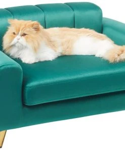 Frisco Elevated Art Deco Dog & Cat Sofa Bed with Removable Cover -Frisco Sales 2024 331621 PT2. SY630 V1643927253
