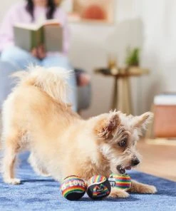 Frisco Pride Squeaking Tennis Ball Dog Toy, 3 count -Frisco Sales 2024 331644 PT3. SY630 V1647355895