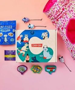 Goody Box||Frisco Goody Box Retro Toys & Treats + Frisco Multi-Cat Unscented Clumping Clay Cat Litter, 40-lb -Frisco Sales 2024 338805 PT2. SY630 V1635913742