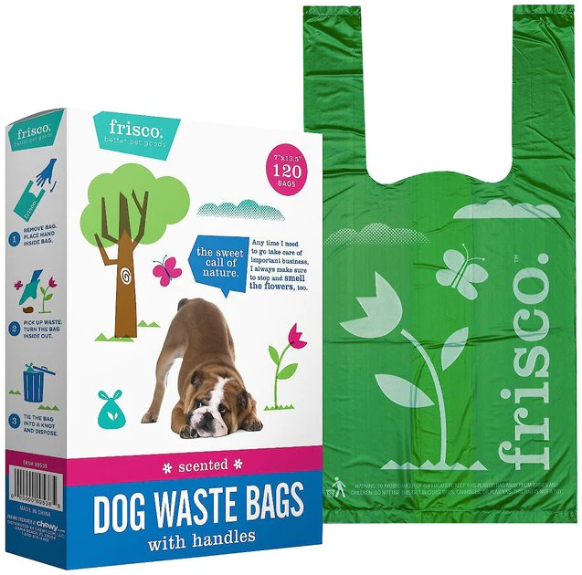 Frisco Handle Dog Poop Bags 3 Frisco Handle Dog Poop Bags