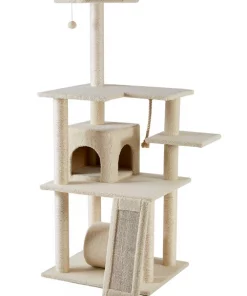 Frisco 62-in Faux Fur Cat Tree & Condo -Frisco Sales 2024 92259 PT5. SY630 V1584453065