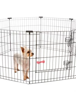 Frisco Wire Dog & Small Pet Exercise Pen with Step-Through Door -Frisco Sales 2024 97483 PT7. SY630 V1657661186